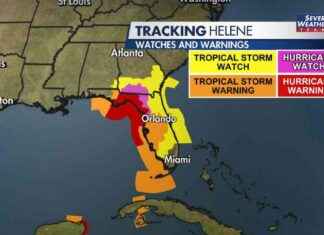Hurricane Helene Updates: Watch in Effect for South Georgia news-25092024-232417