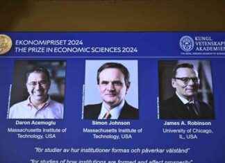 Acemoğlu, Johnson, Robinson Nobel Prize Economics Winners 2024 news-14102024-131731