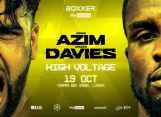 Adam Azim vs Ohara Davies: BOXXER Fight Night Showdown at Copper Box Arena, London – 19 Oct 2024 news-20102024-020416