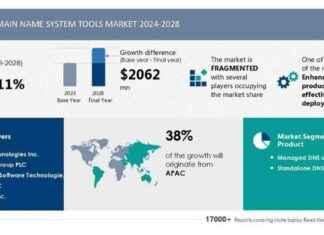 Domain Name System Tools Market Growth Forecast 2024-2028: Efficient DNS Deployment and AI Trends Boost Revenue news-23102024-123518