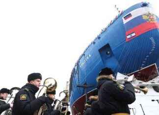 Chukotka Nuclear Icebreaker Launch Ceremony: A Historic Event in Arctic Exploration news-07112024-213708
