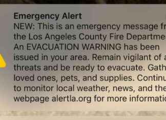 False Emergency Evacuation Alert Sent to Los Angeles Residents false-emergency-evacuation-alert-sent-to-los-angeles-residents