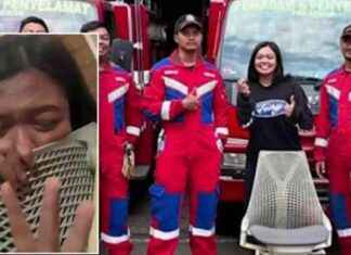 Rescued Indonesian Woman Stuck in Chair Due to Nose Ring: Fire Department saves the day rescued-ndonesian-woman-stuck-in-chair-due-to-nose-ring-fire-department-saves-the-day
