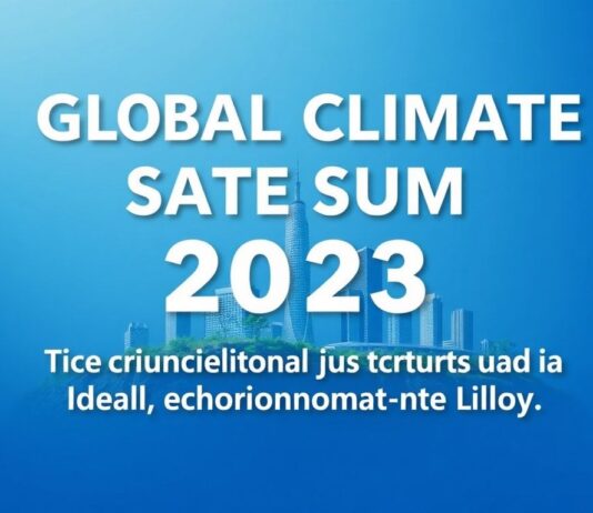 Global Climate Summit 2023: A Crucial Juncture for Global Environmental Policy