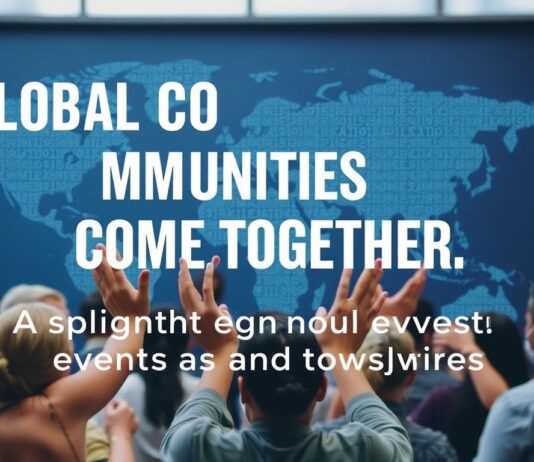 Global Communities Come Together: A Spotlight on Local Events and Initiatives Global Communities Come Together: A Spotlight on Local Events and Initiatives