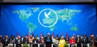 Global leaders gather for a climate change summit amidst rising environmental concerns.