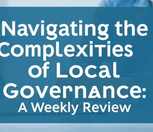 Navigating the Complexities of Local Governance: A Weekly Review