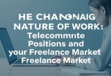 The Evolving Landscape of Work: Remote Jobs and the Gig Economy The Changing Nature of Work: Telecommute Positions and the Freelance Market