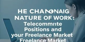 The Evolving Landscape of Work: Remote Jobs and the Gig Economy The Changing Nature of Work: Telecommute Positions and the Freelance Market
