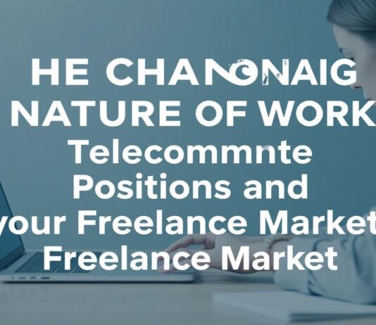 The Evolving Landscape of Work: Remote Jobs and the Gig Economy The Changing Nature of Work: Telecommute Positions and the Freelance Market