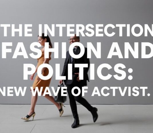 The Intersection of Fashion and Politics: A New Wave of Activism