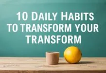 10 Daily Habits to Transform Your Lifestyle