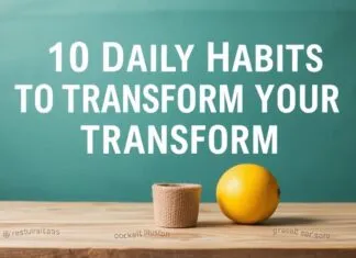 10 Daily Habits to Transform Your Lifestyle