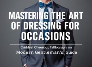 Mastering the Art of Dressing for Occasions: A Modern Gentleman's Guide