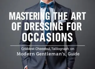 Mastering the Art of Dressing for Occasions: A Modern Gentleman's Guide