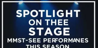 Spotlight on the Stage: Must-See Performances This Season