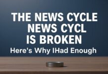 The News Cycle is Broken: Here's Why I've Had Enough