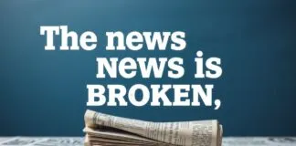The news is broken, and honestly, I'm fed up with it.