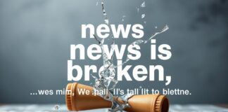 The news is broken, and honestly, we're all to blame.