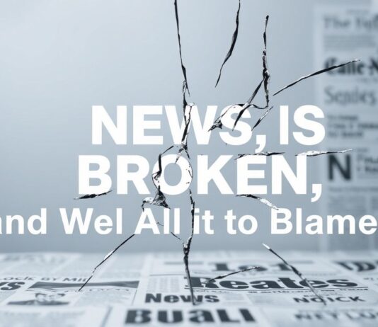 The News Is Broken, and We're All to Blame