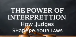 The Power of Interpretation: How Judges Shape Our Laws