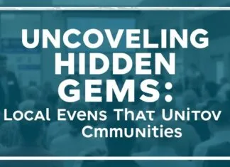 Uncovering Hidden Gems: Local Events That Unite Communities