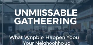 Unmissable Gatherings: What's Happening in Your Neighborhood?