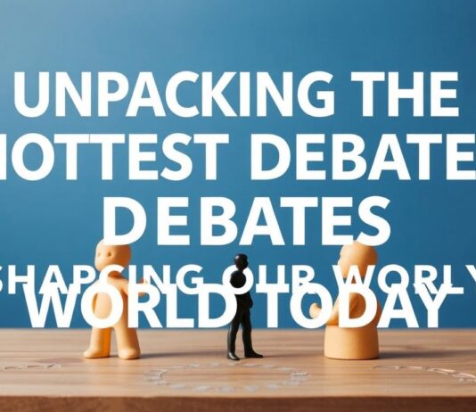 Unpacking the Hottest Debates Shaping Our World Today Unpacking the Hottest Debates Shaping Our World Today