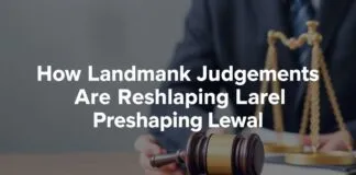 How Landmark Judgments Are Reshaping Legal Precedents Today